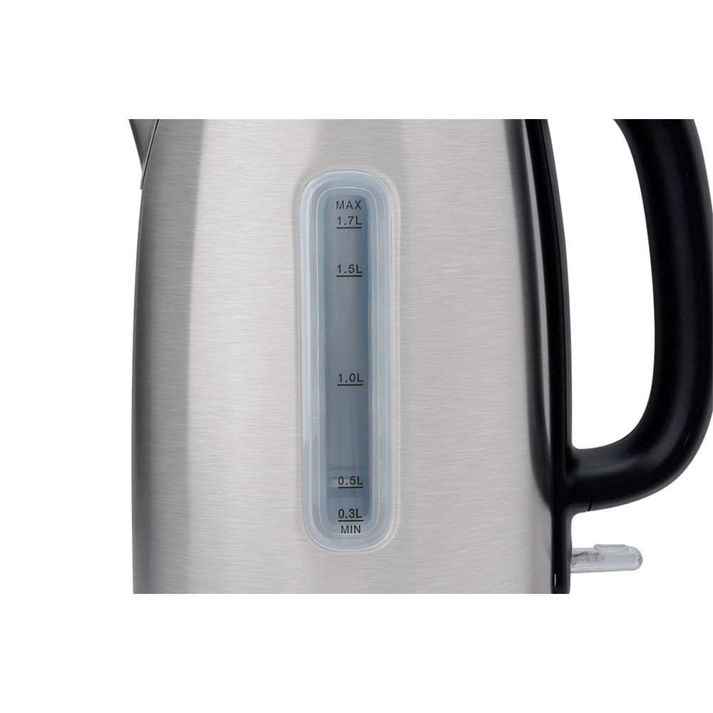 Chaleira Elétrica Inox 1,7 L com visor Midea — imagem 2 de 2