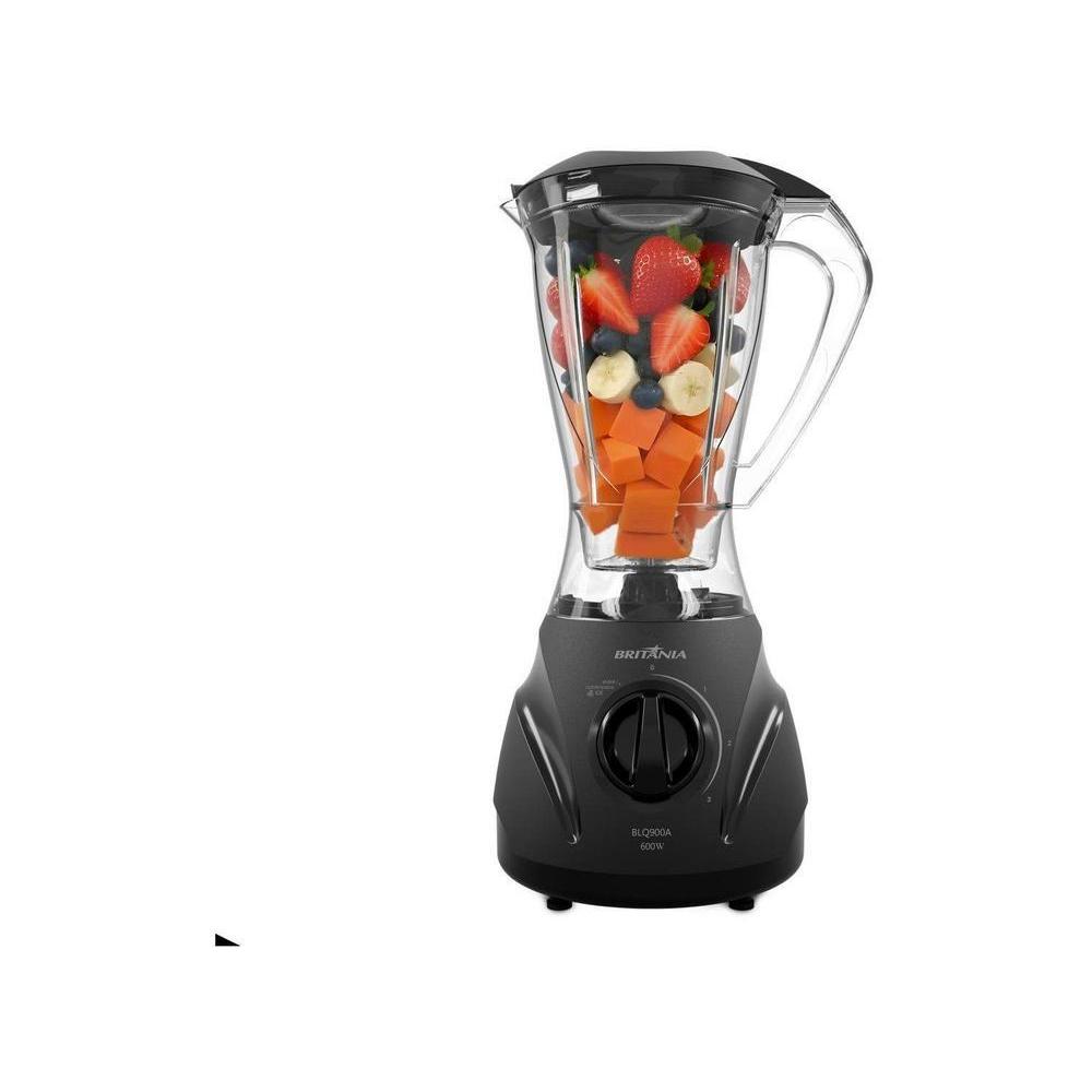 Imagem Liquidificador Britânia BLQ900A Plástico 600W 2,1L Preto