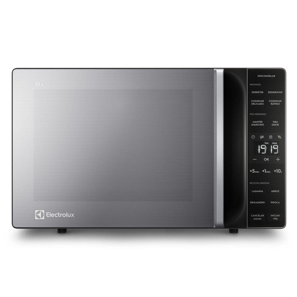 Imagem Micro-ondas Electrolux 23L Prata Efficient ME23S