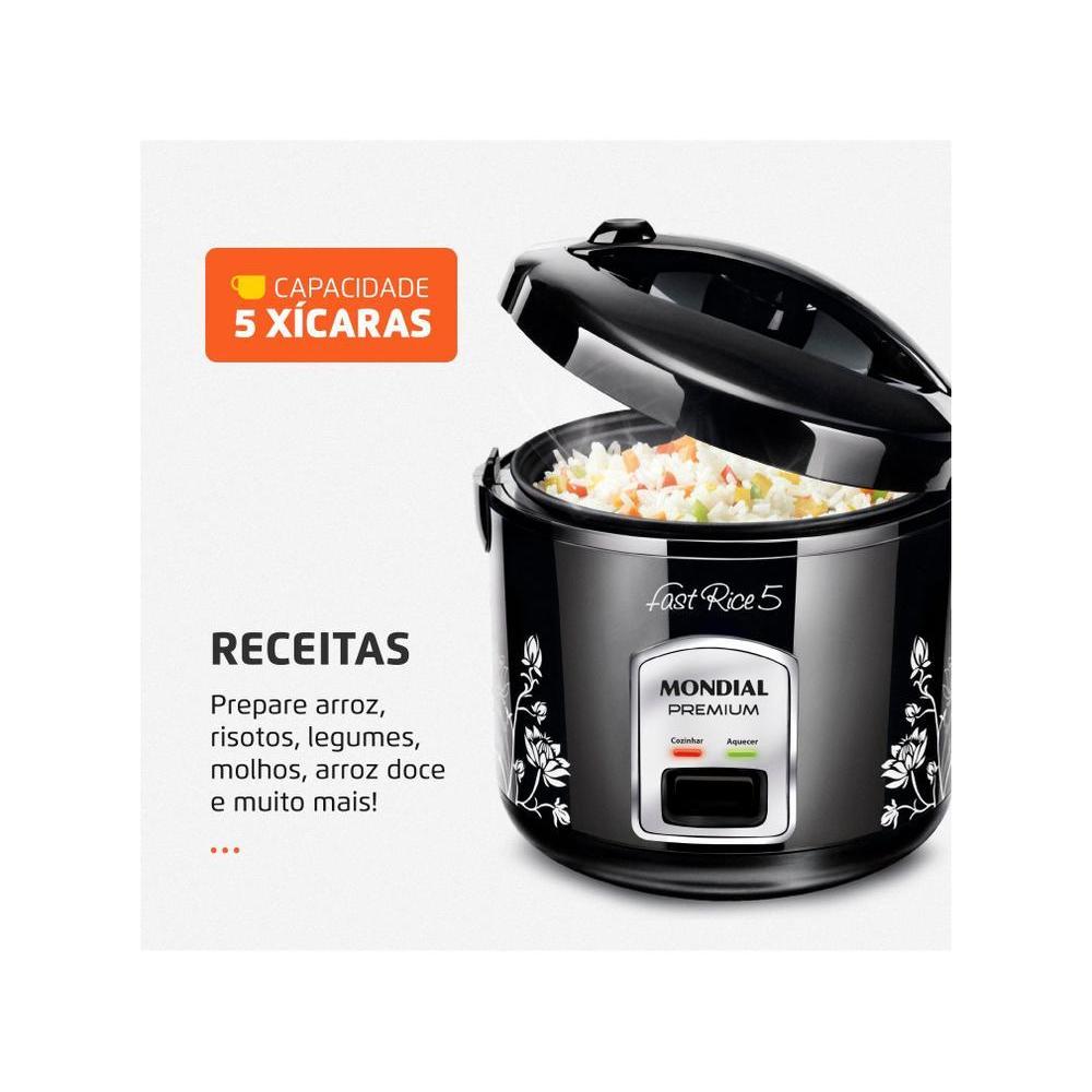 Panela de Arroz Elétrica Mondial Fast Rice 5 — imagem 2 de 2