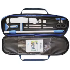 Kit para limpeza de vidros com bolsa - PROFI - Bralimpia