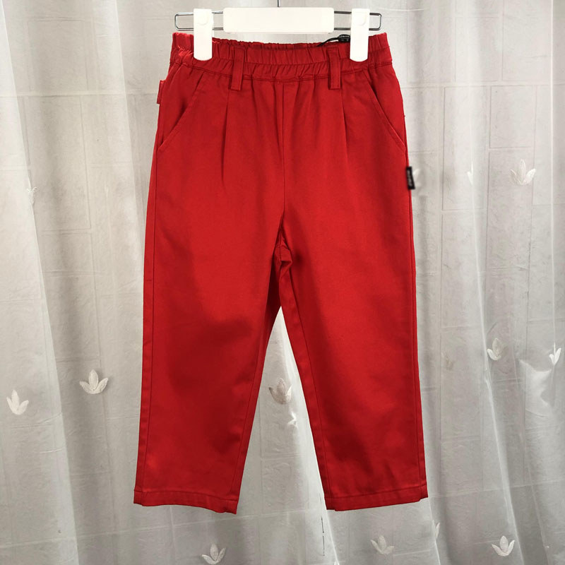 JO marca retirada gabinete roupas infantis médio grande crianças meninas calças de tecido crianças primavera verão calça
