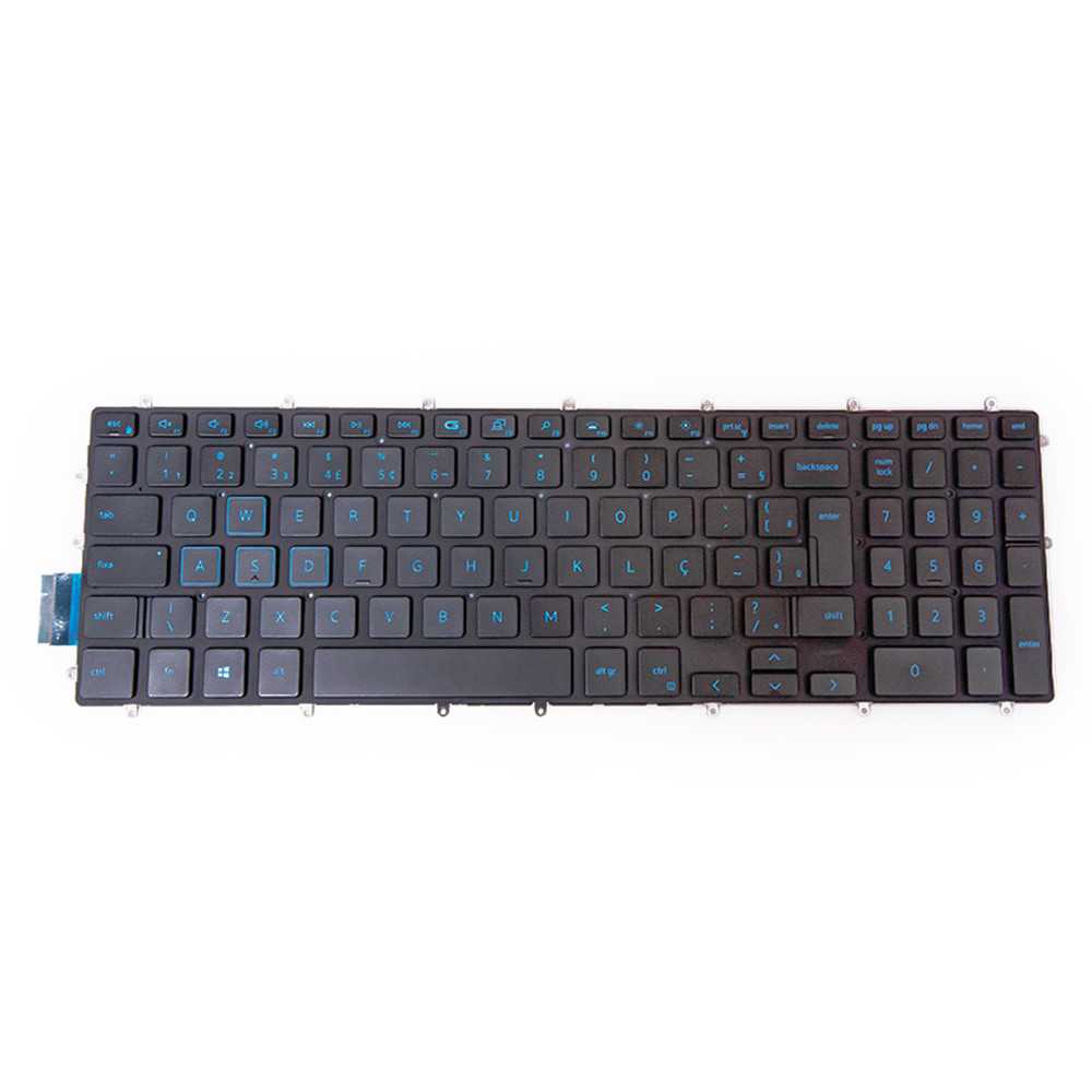 Teclado para Notebook compatível com Dell Inspiron G3-3590 ABNT2