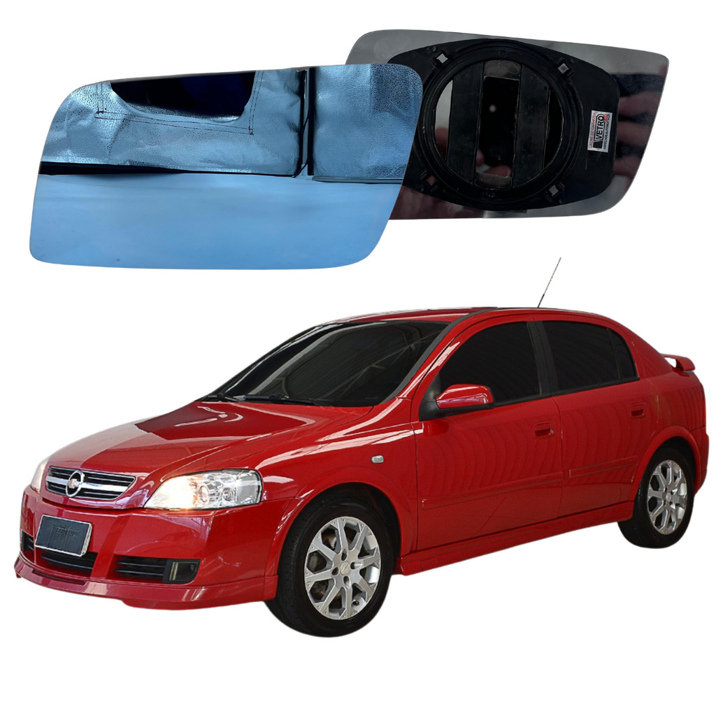 Espelho Lente Azul Retrovisor Astra 1999 2000 Até 2008 2009 2010 2011 L-D
