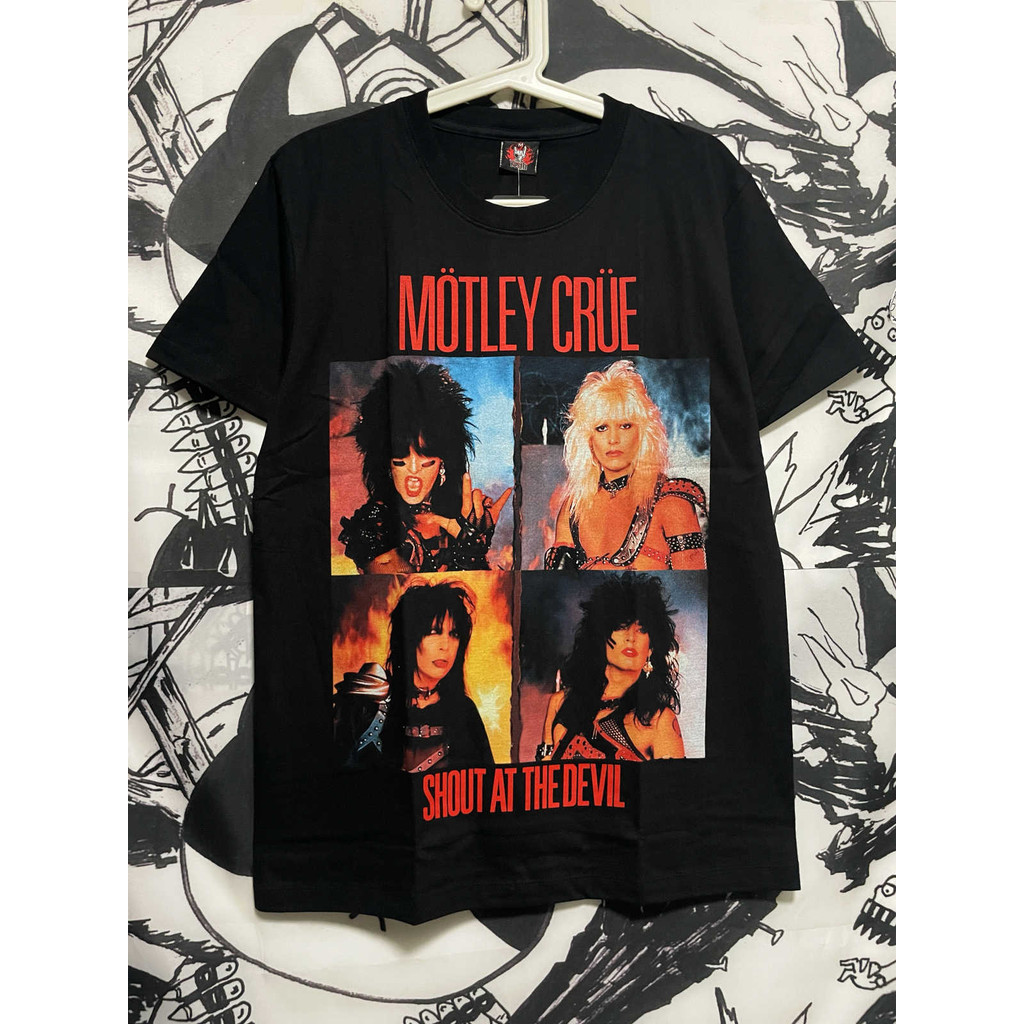Music.Soul Camiseta Masculina Mötley Crüe | Estética Glam Metal Clássico | Unissex 100% algodão