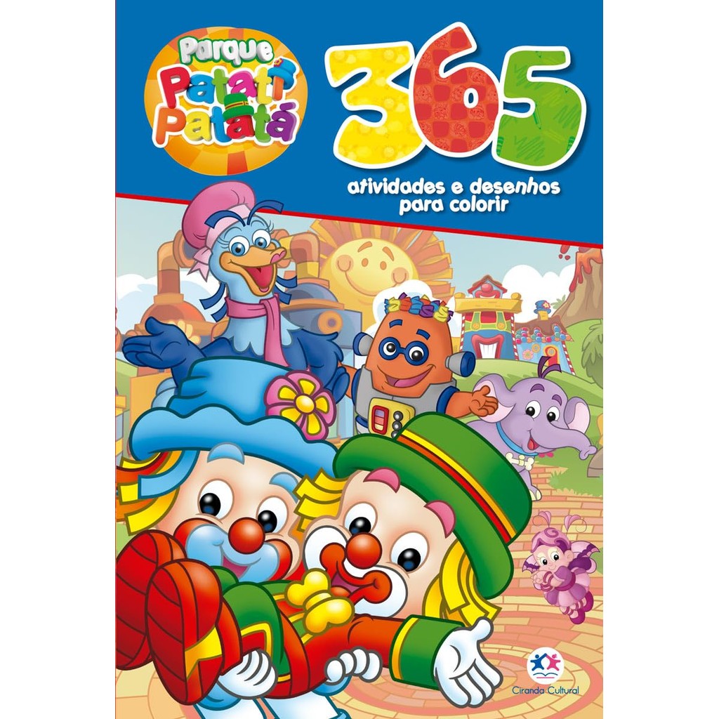 365 atividades e desenhos para colorir: Atividades e Desenhos pra Colorir | Patati Patatá