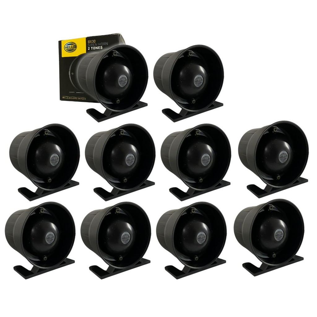 Kit 10 Sirene Intermitente Marcha Ré 110dB Alta Potencia em Oferta na Shopee