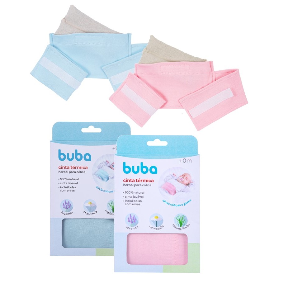 Cinta Faixa Termica Herbal Para Colica Buba
