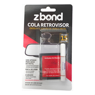 Cola Retrovisor Interno Adesivo Vidro Metal Dose Única Top em Oferta na Shopee