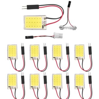 KIT 10 PLACA SUPER LED COB 16 CHIPS T10 TORPEDO M4 em Oferta na Shopee