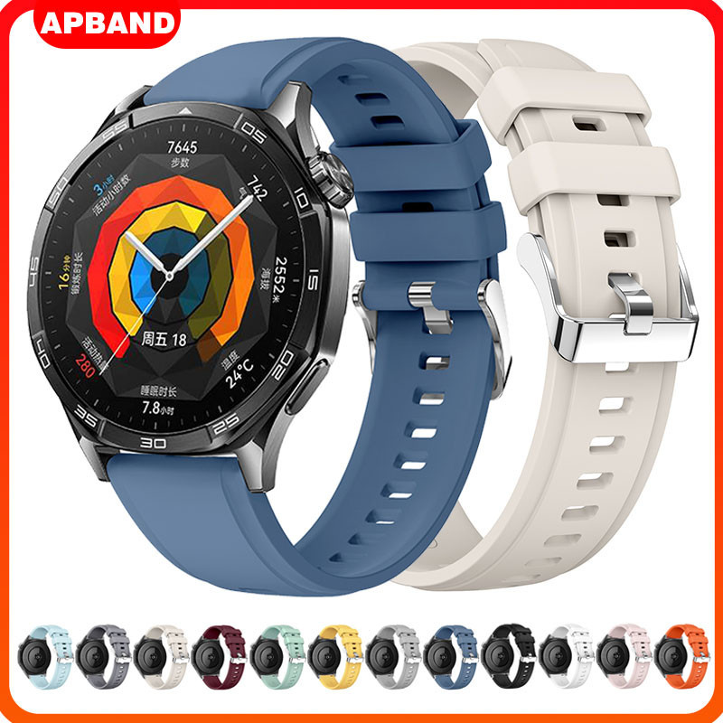 Pulseira De Silicone 22mm Para Smartwatch Huawei Watch GT 6 5 4 Pro 46mm/Samsung/Redmi Watch 5 Active/Lite/Garmin/Aolon em Oferta na Shopee