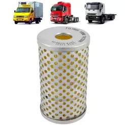 FILTRO DIREÇÃO HIDRÁULICA STRALIS/EUROTECH/EUROCARGO/CAVALLINO/ EUROTRAKKER/TRAKKER/DAILY 1902137