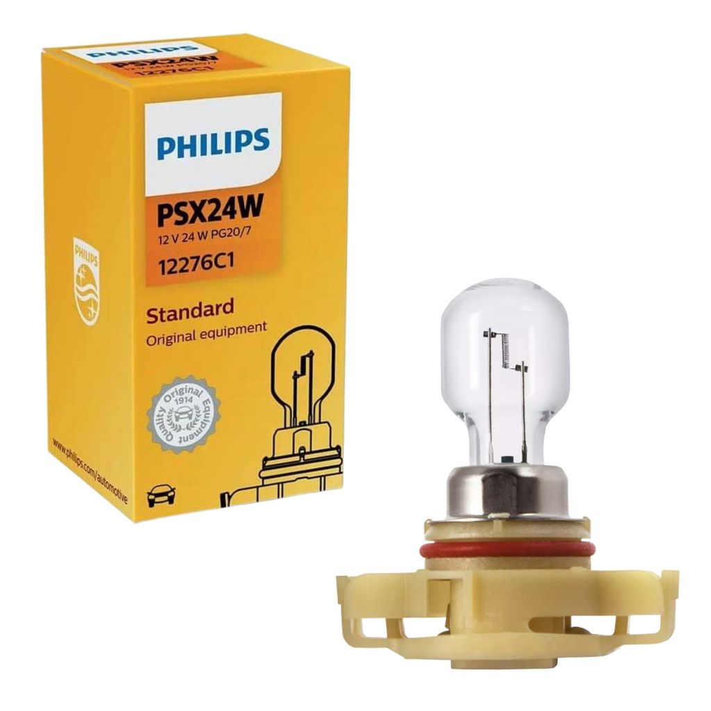 LÂMPADA PHILIPS HALÓGENA UNITÁRIA STANDARD PSX24W H16 FAROL NEBLINA 12V em Oferta na Shopee