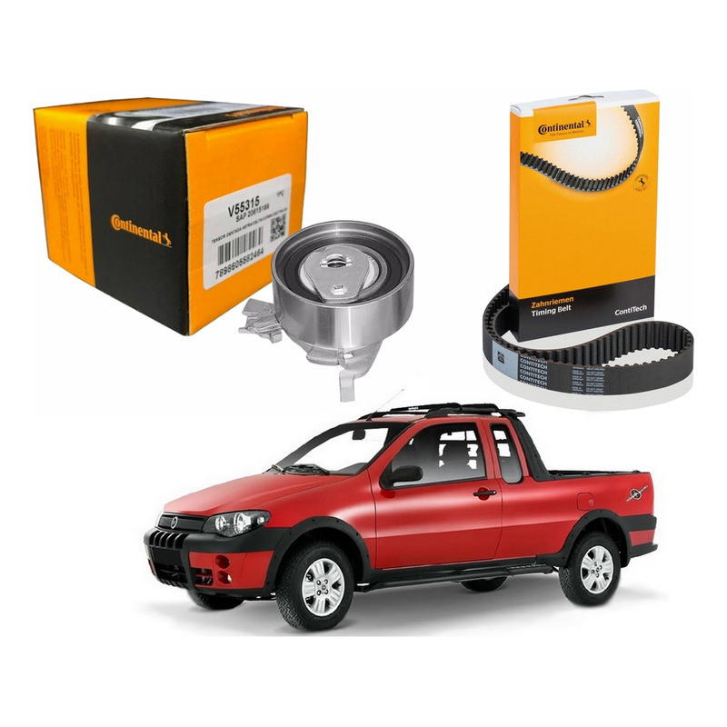 Kit Correia Dentada Tensor Strada Adventure 1.8 2005 A 2010 em Oferta na Shopee