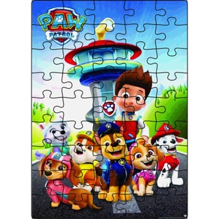 Quebra-Cabeça Jogo Infantil Educacional Patrulha Canina 45 peças 20x28 cm Feito em Madeira (MDF) em Oferta na Shopee
