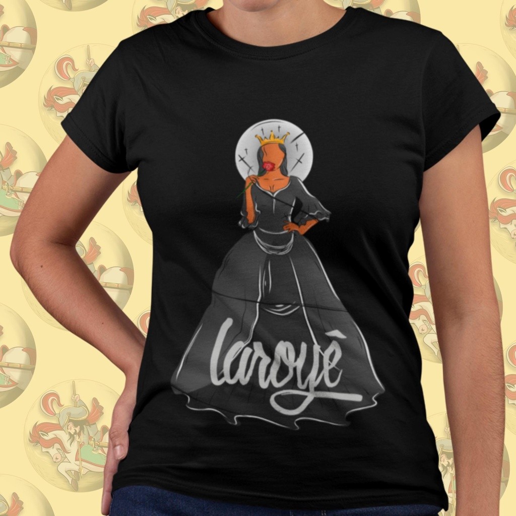 Camiseta Unissex Orixás Pomba Gira Das Almas Umbanda Unissex Premium Streetwear Algodão Oversized Casual Moderna