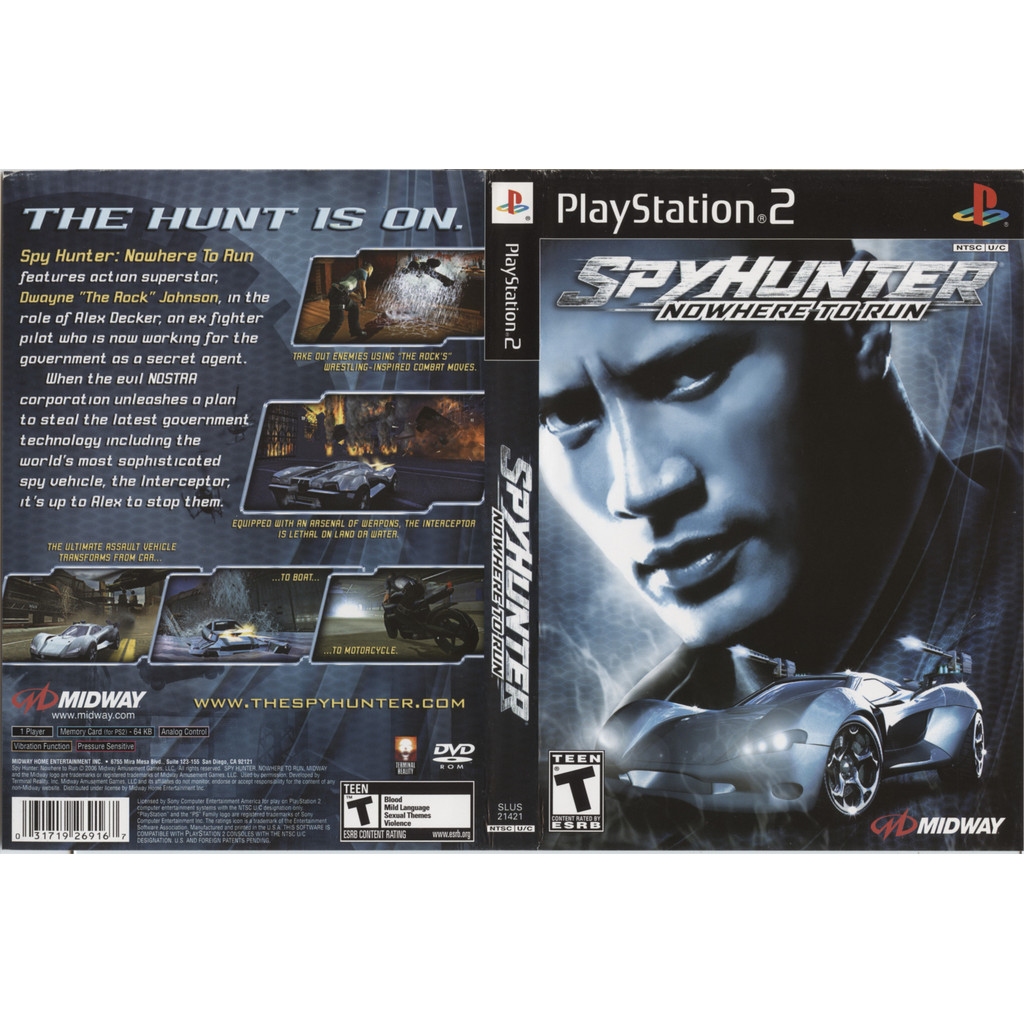 Spy Hunter- Nowhere To Run - PS2
