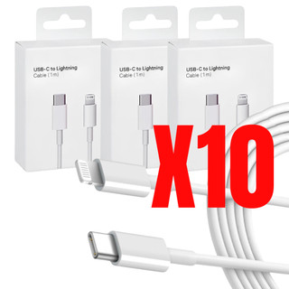 Atacado Kit 5/10 Cabo  Carregador Turbo  Celular  Tipo  C  Lightning  Fonte  Carregador  …