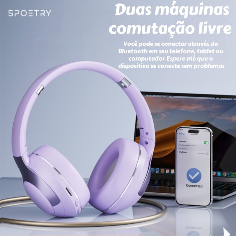 Fone de Ouvido Bluetooth Spoetry — foto 2