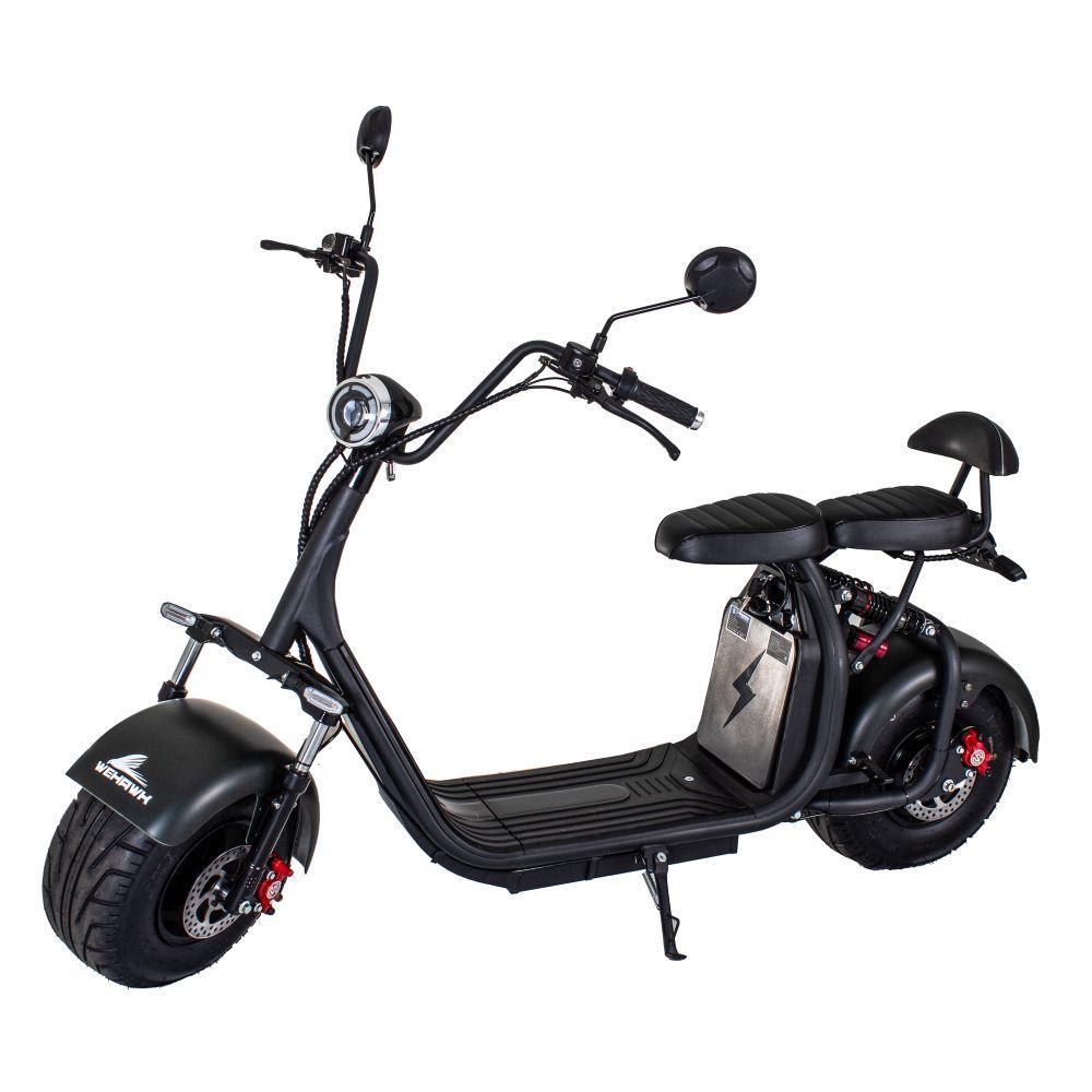 Scooter Moto Elétrica 2000W WeHawk WX-07 Bateria removível em Oferta na Shopee