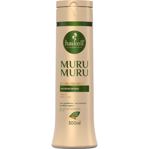 Condicionador Murumuru 300ml Haskell | Nutrição Profunda para Cabelos Muito Secos e Sem Vida em Oferta na Shopee