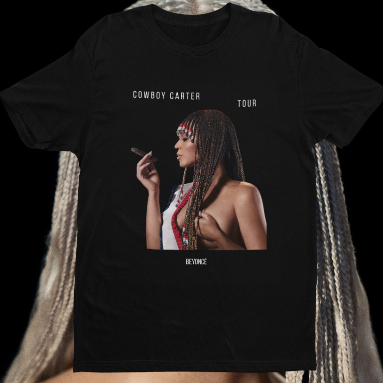 CAMISETA BEYONCE COWBOY CARTER RODEO 100% ALGODÃO