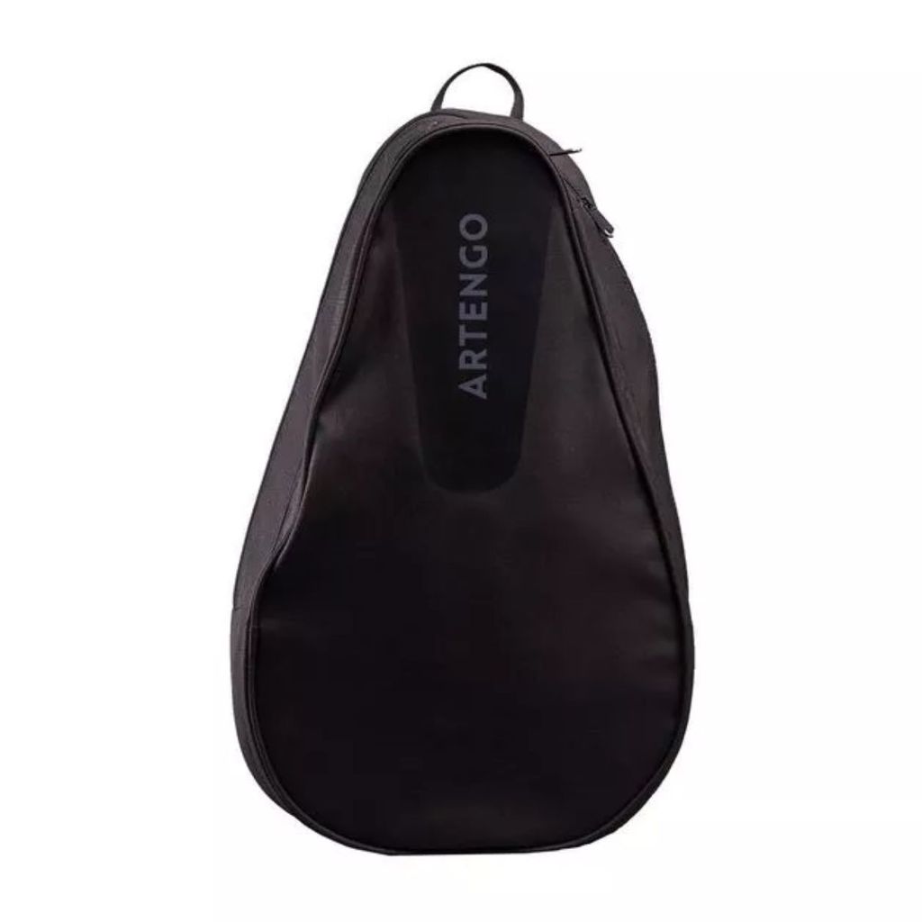 Mochila Beach Tennis, Tênis, Padel, Pickleball, Squash 100 BP Black Artengo com 3 Repartições