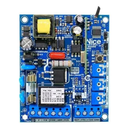 Central Placa Para Motor Gatter Pecinin S-board 1000 Original — imagem 2 de 2