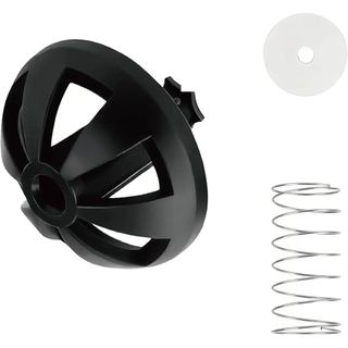 Kit de Batente Inferior com Mola para Cesto de Infusão de Máquina de Café - Compatível com os Modelos Mr. Coffee, Black 