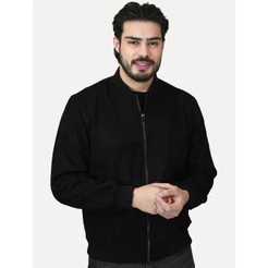 Jaqueta Dixen Masculina Bomber Suede Original Preta
