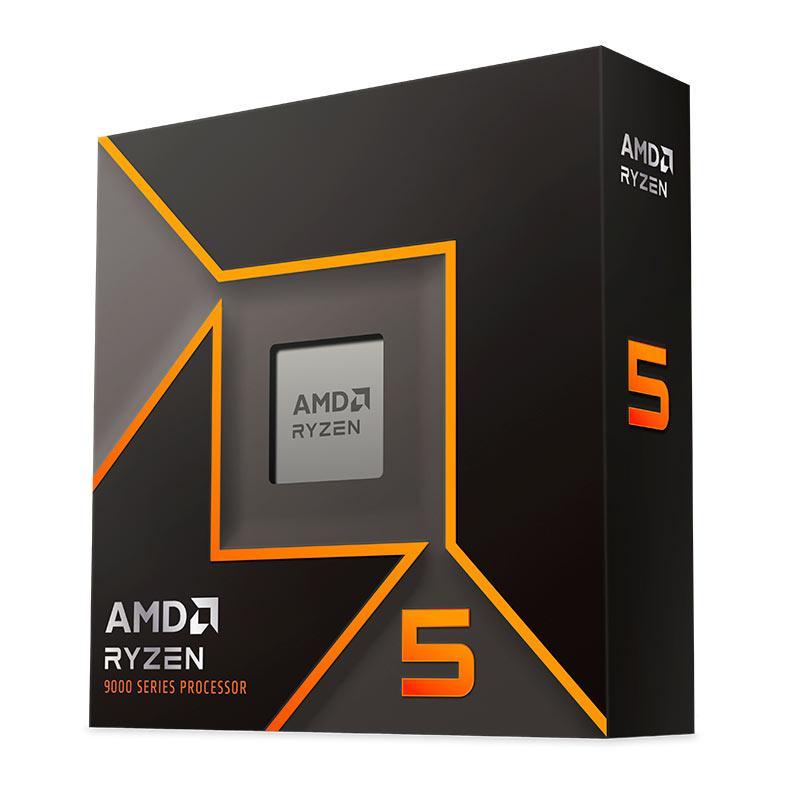 Processador AMD Ryzen 5 9600X 6-Core 12-Threads 3.9GHz(5.4GHz Turbo)Cache 38MB AM5, 100-100001405WOF
