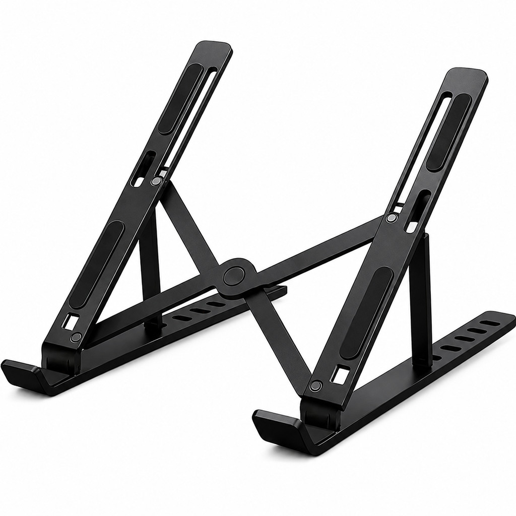 Suporte de Notebook Tablet Portátil Articulado Dobrável Ajustável Mesa Ergonômico
