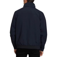 Jaqueta Masculina Casual Com Gola Alta , À Prova De Vento