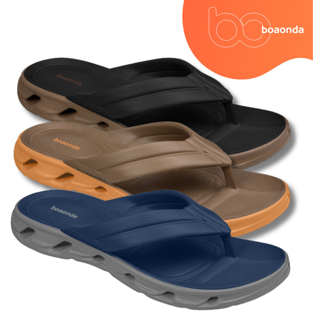 Chinelo Masculino Pulse Boaonda Ortopedico Eva Antiderrapante
