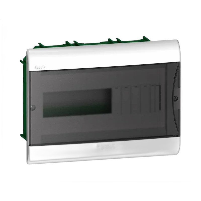 Quadro de Distribuição 12 Módulos Porta Transparente Schnider