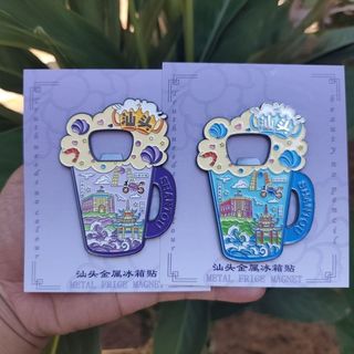 Shantou geladeira adesivos lembranças turísticas Cultural criativo abridor de garrafa decorações para casa alta aparênci