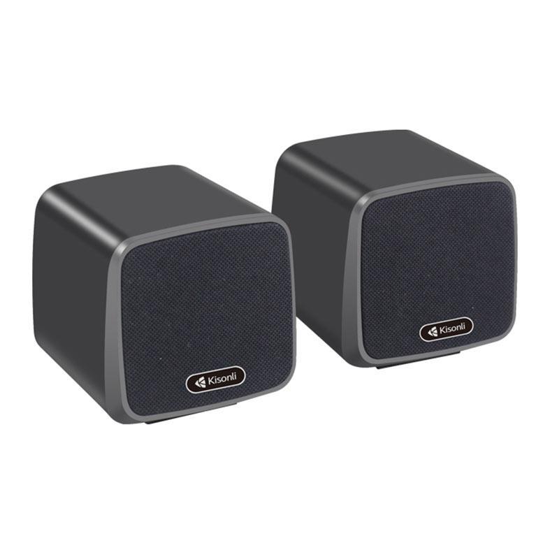 Caixa de Som Kisonli A404, 6W, USB, Preta, KSL-A404-BK · foto 2