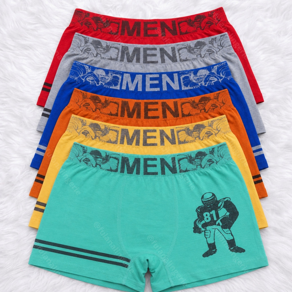 Cueca Boxer Infantil Juvenil Kit 5 ou 10 Peças Microfibra Menino 2 a 10 Anos Confortável - Arthur Ads