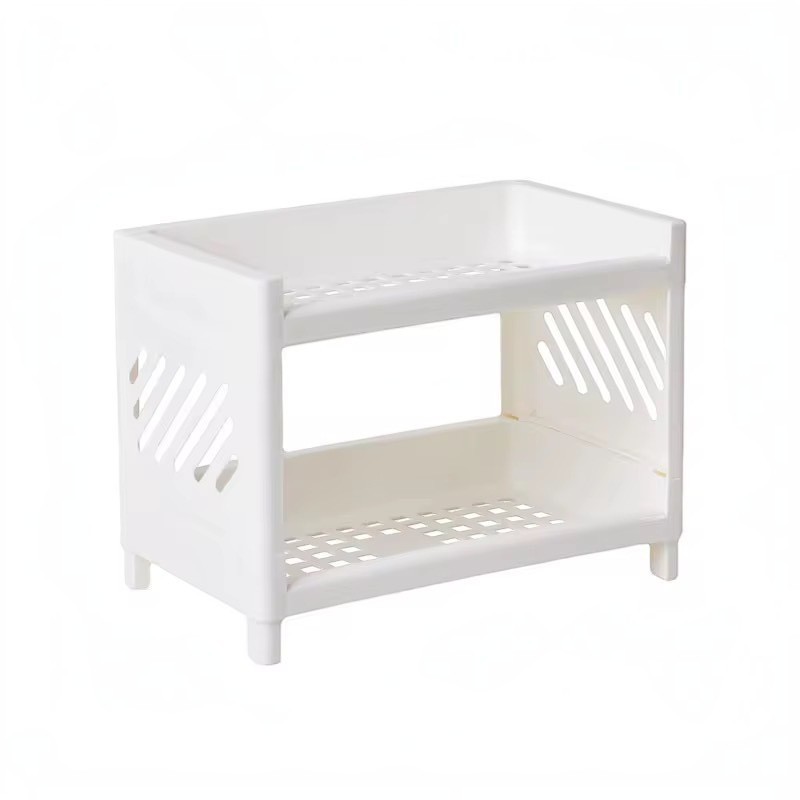 Mini Prateleira Organizadora 2 Andares KA-YH6901 Compacta Para Quarta Cozinha