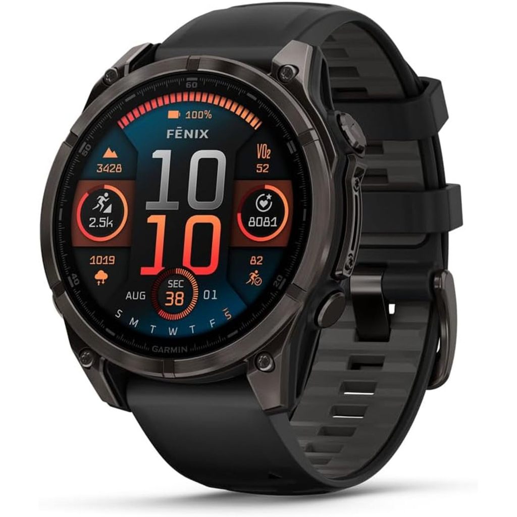 Relógio Garmin Fenix 8 47mm preto