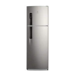 Geladeira Electrolux Frost Free 380l Autosense Inverter Duplex If41s Inox Look