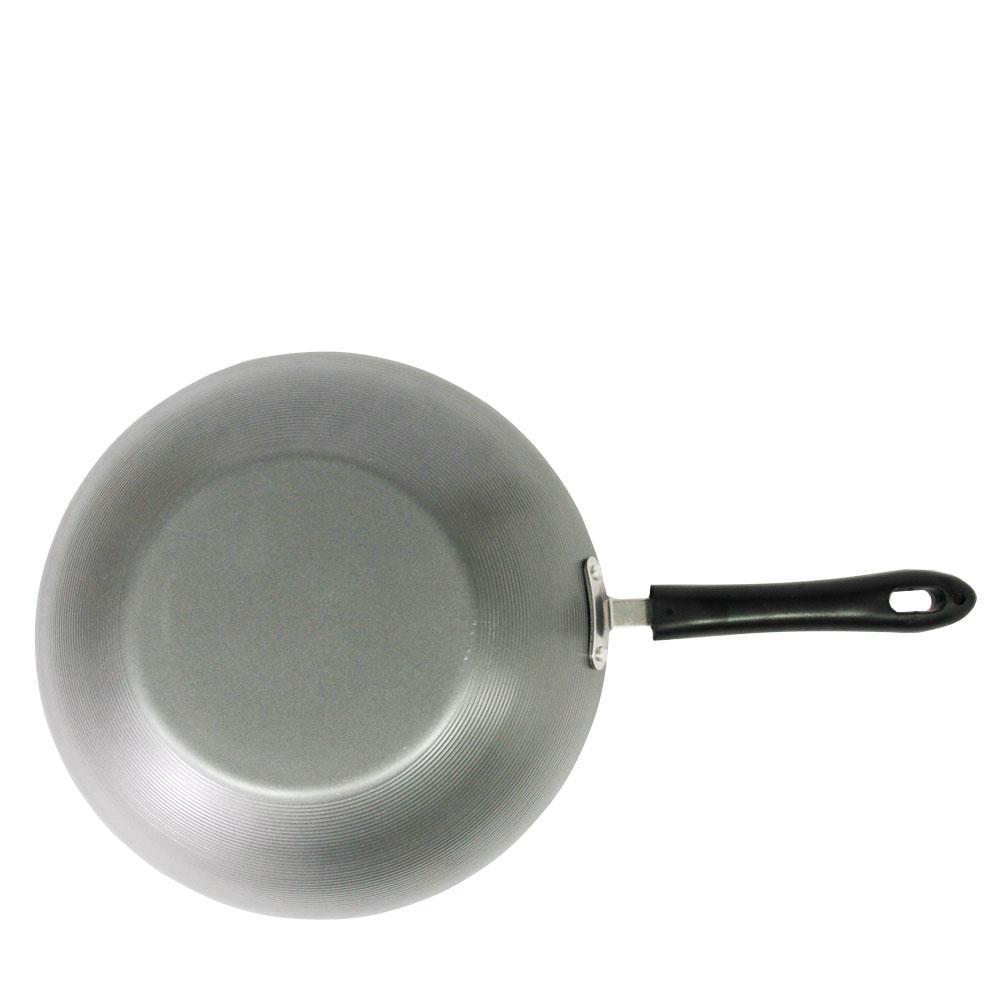 Frigideira Wok 30cm Antiaderente Cazza Cinza