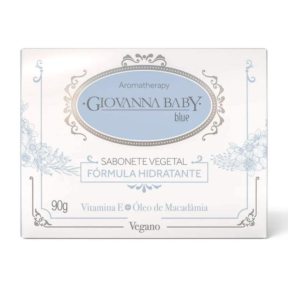 Imagem Sabonete em Barra Vegetal Giovanna Baby Blue 90g