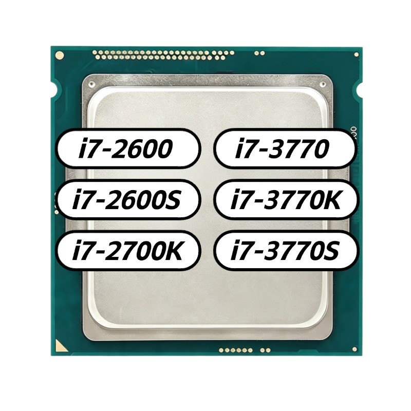 Processador Intel core i7 LGA1155 i7-2600 i7-2600S i7-2700K i7-3770 i7-3770K i7-