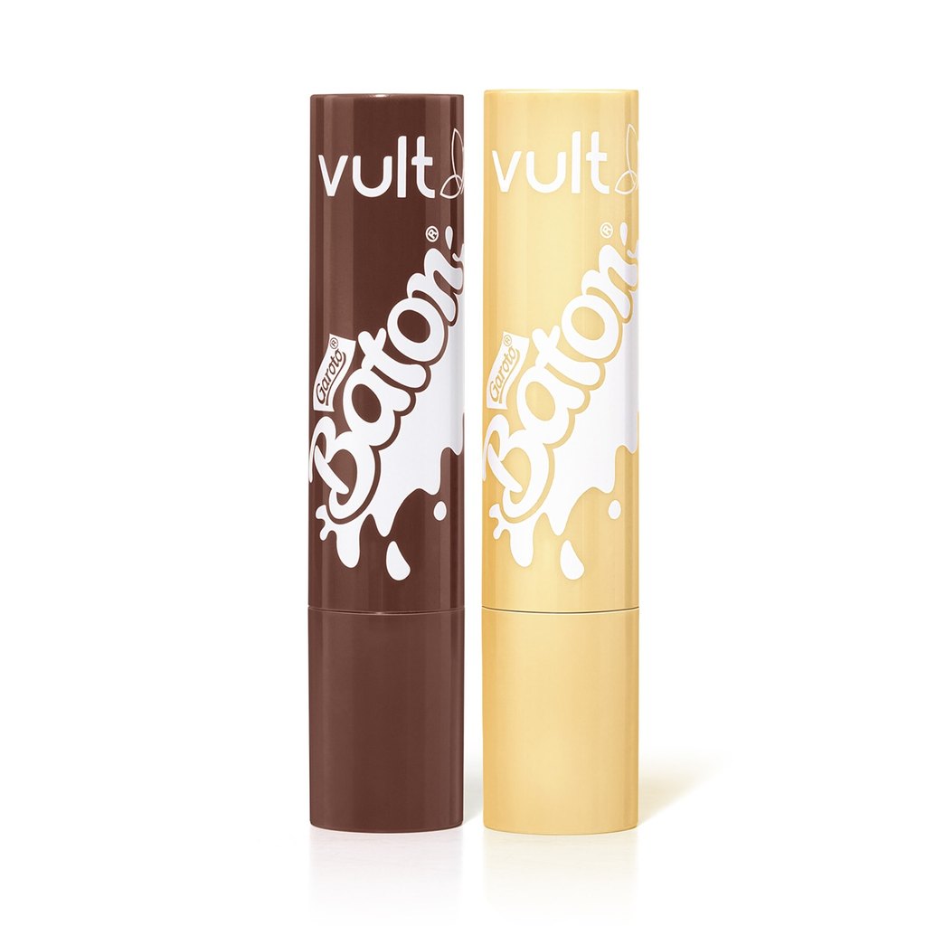 Kit Vult & Baton - Gloss Stick Marrom 2g + Gloss Stick Translúcido 2g