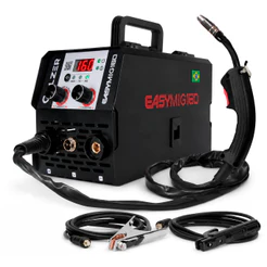 Máquina Inversora de Solda Multiprocesso EASYMIG + Arame De Solda Mig (Sem Gás)