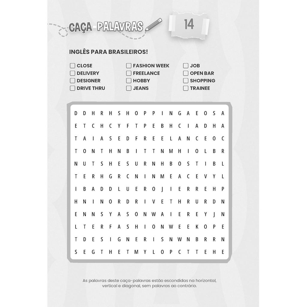 Passatempos Caça-Palavras | Nível Fácil · foto 2