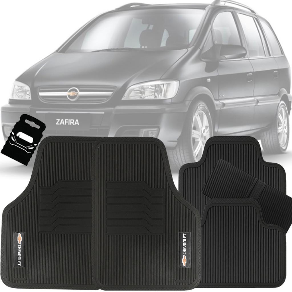 Tapete Automotivo Universal Borracha Zafira 2000 2001 2002 2003 2004 2005 2006 2007 2008 2009 2010 2011 2012