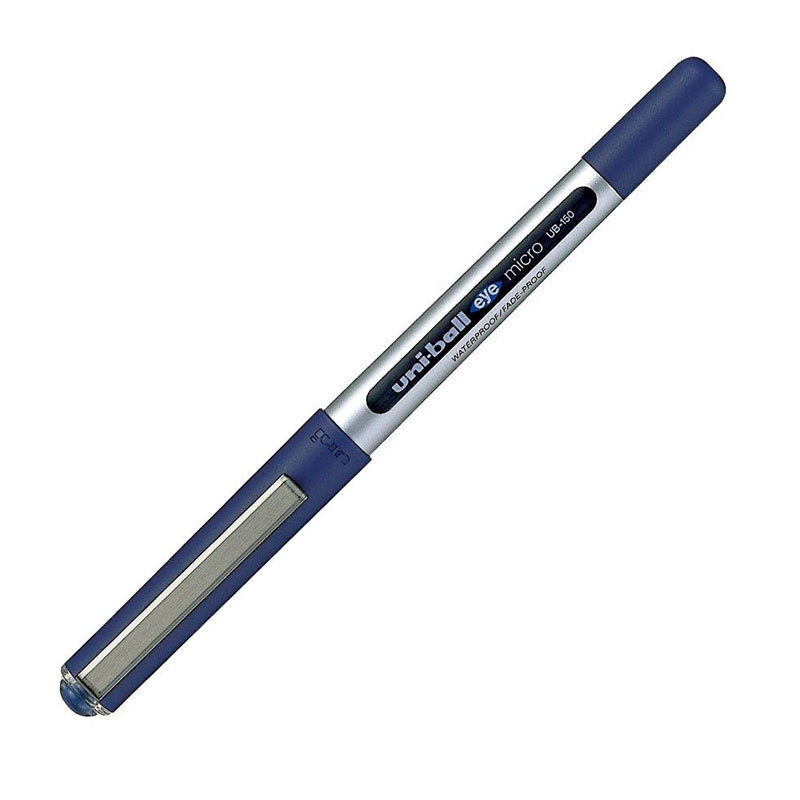 Caneta rollerball 0.5 Eye Micro UB-150 Azul Uni-Ball
