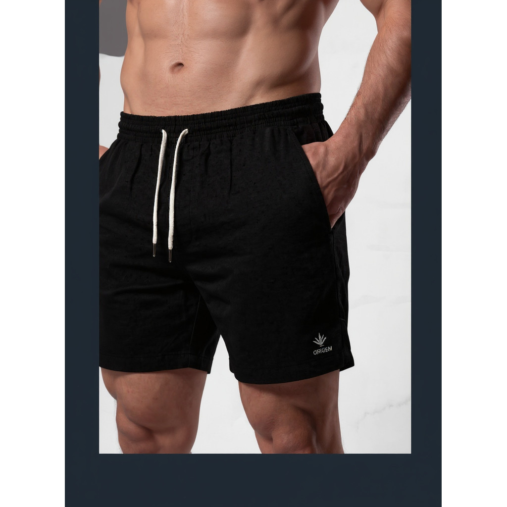 Kit 3 Bermudas Masculinas Linho Elastano Praiana Confortável Verão — Magazine NP